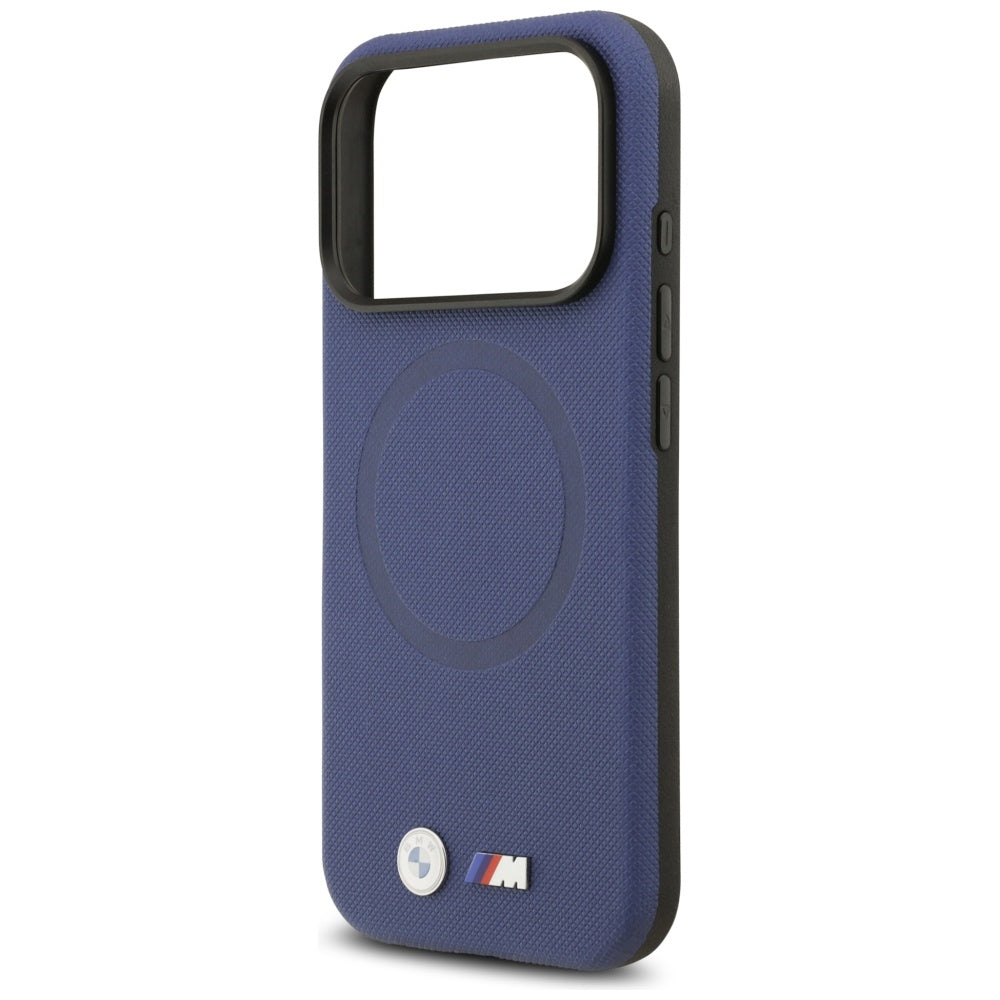 BMW M FW Metal Logo MagSafe Case for iPhone 17 Pro Max - Navy Blue_5