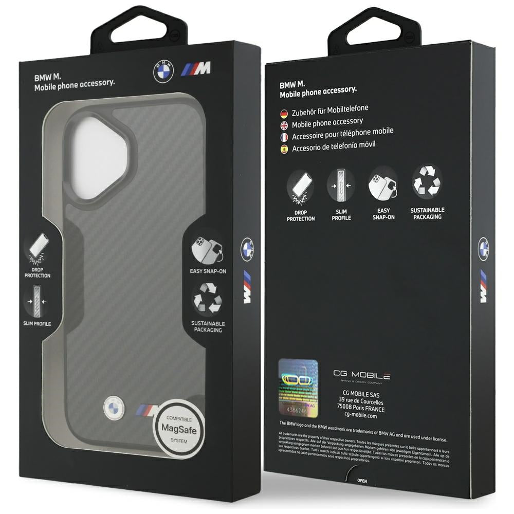 BMW M Kevlar Matt MagSafe Case for iPhone 17 - Black_7