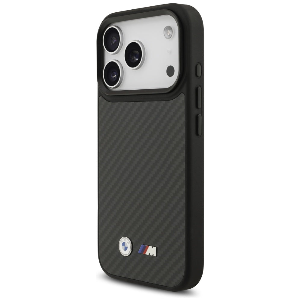 BMW M Kevlar Matt MagSafe Case for iPhone 17 Pro - Black_1