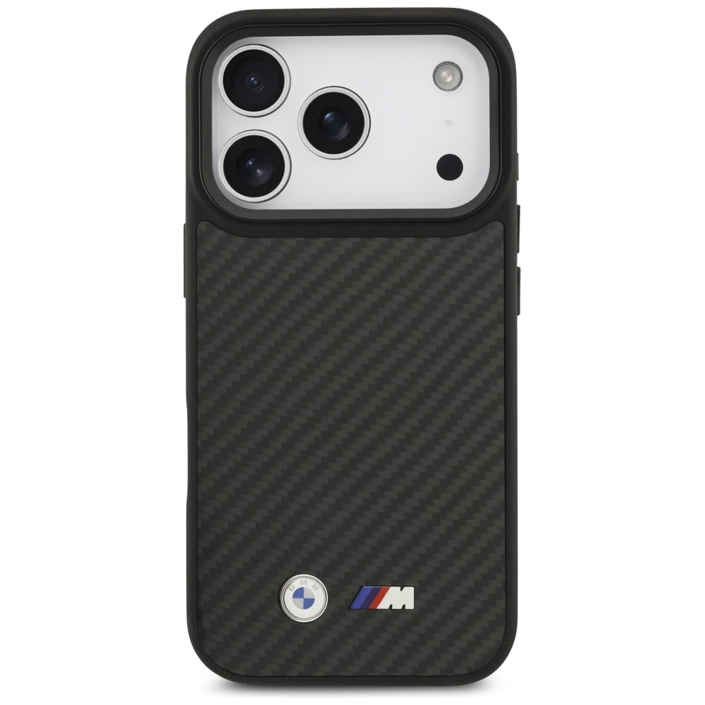 BMW M Kevlar Matt MagSafe Case for iPhone 17 Pro - Black_2