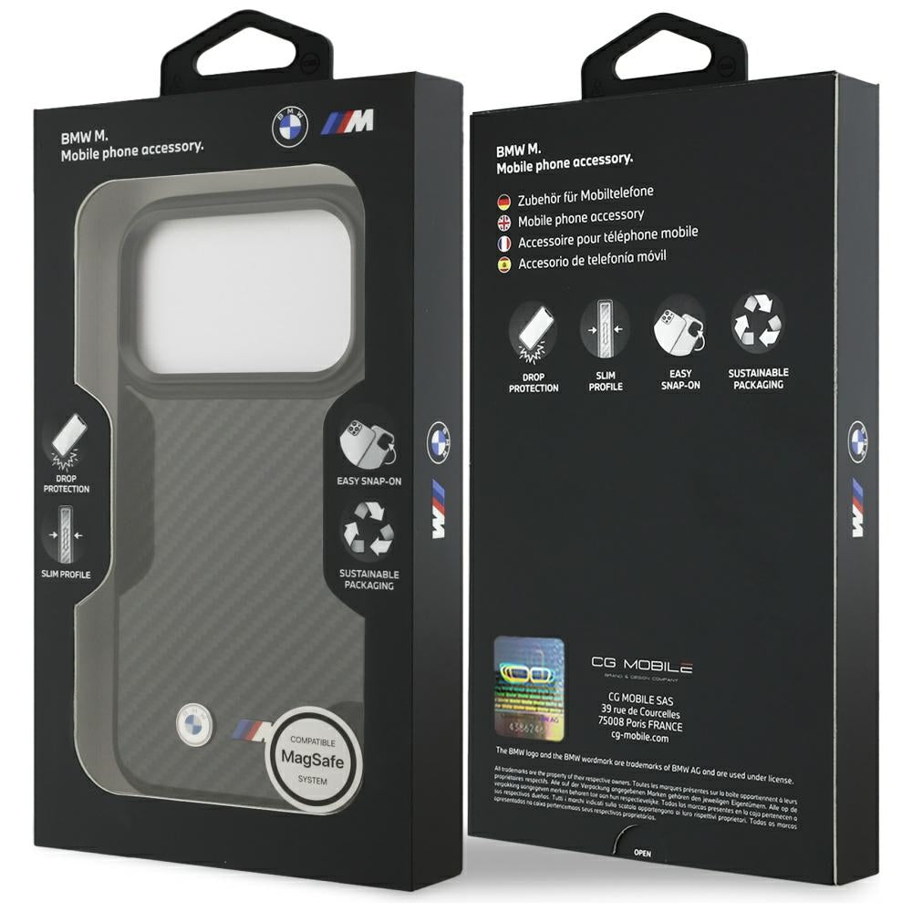 BMW M Kevlar Matt MagSafe Case for iPhone 17 Pro - Black_7