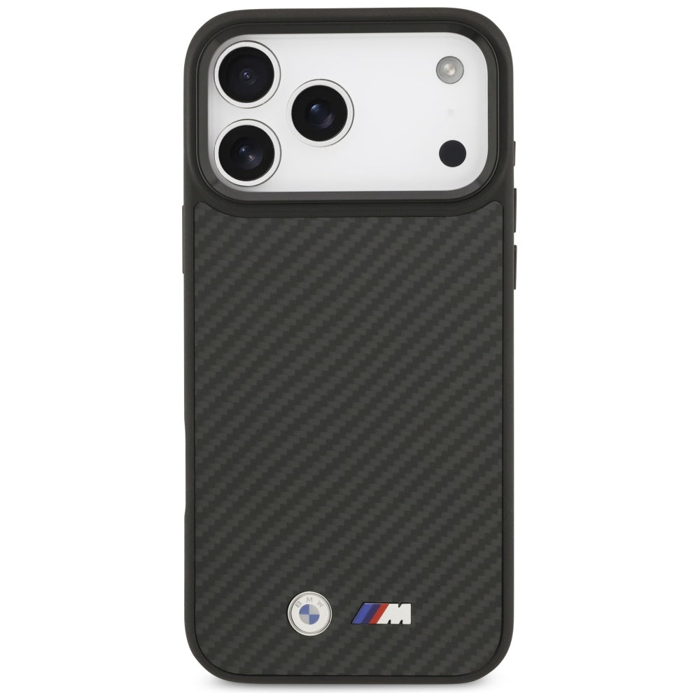 BMW M Kevlar Matt MagSafe Case for iPhone 17 Pro Max - Black_2