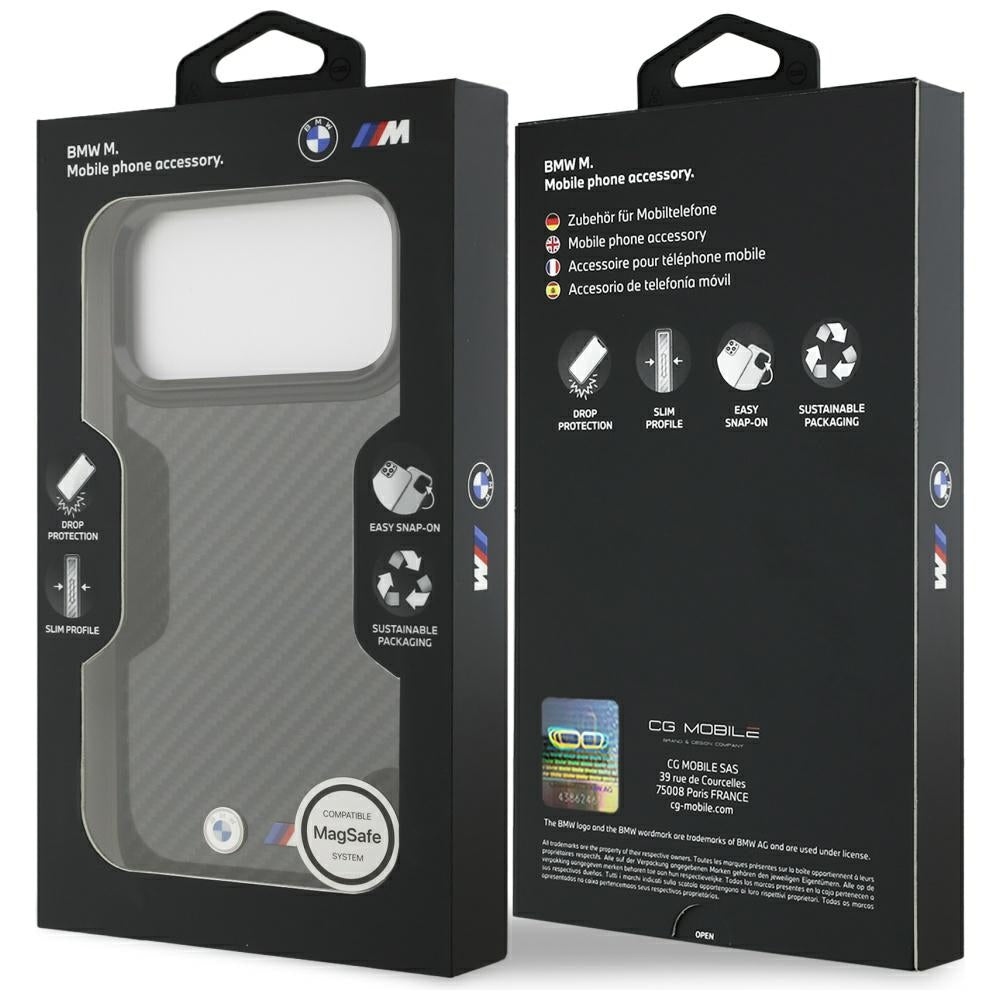 BMW M Kevlar Matt MagSafe Case for iPhone 17 Pro Max - Black_7