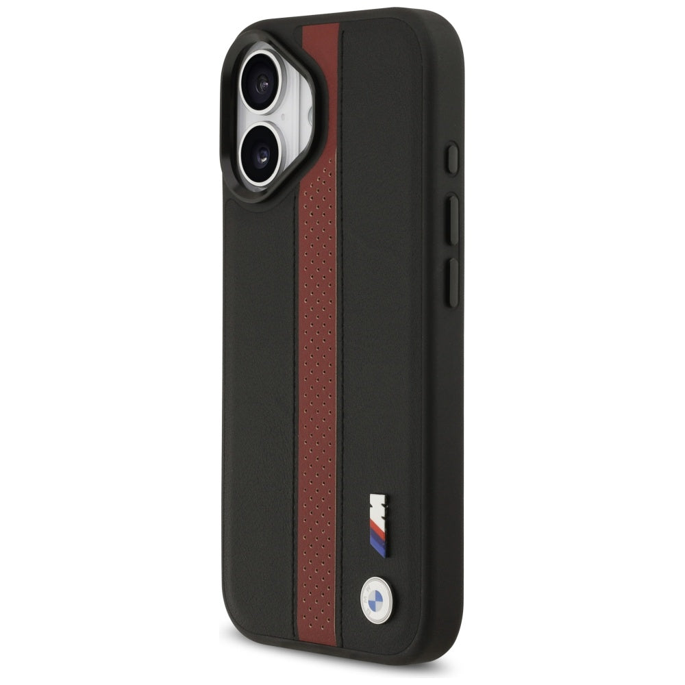 BMW M Perforated Stripe Logo MagSafe Case for iPhone 17 - Red_1