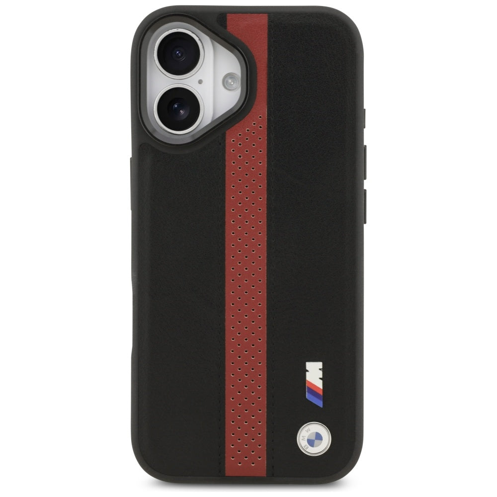 BMW M Perforated Stripe Logo MagSafe Case for iPhone 17 - Red_2