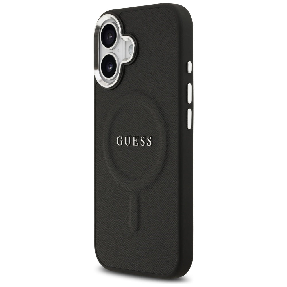 Guess Classic Logo MagSafe Case for iPhone 17 - Black_1