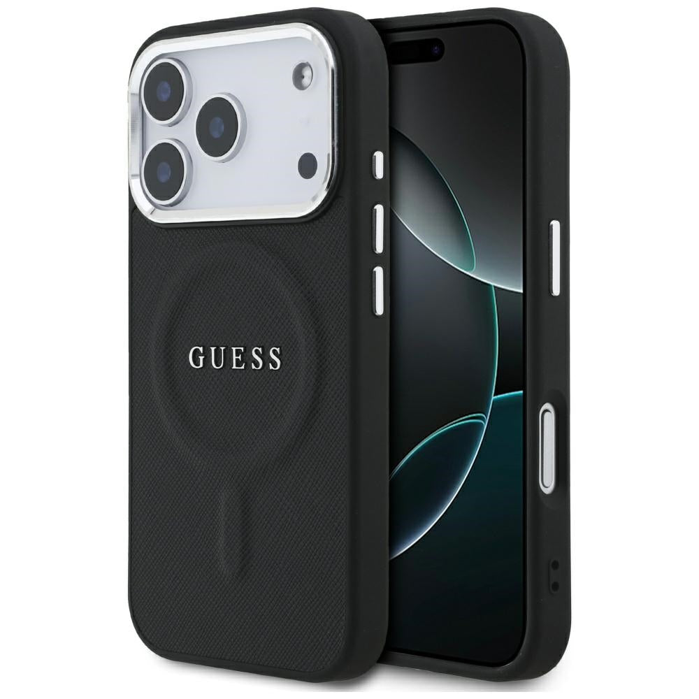 Guess Classic Logo MagSafe Case for iPhone 17 Pro - Black_0