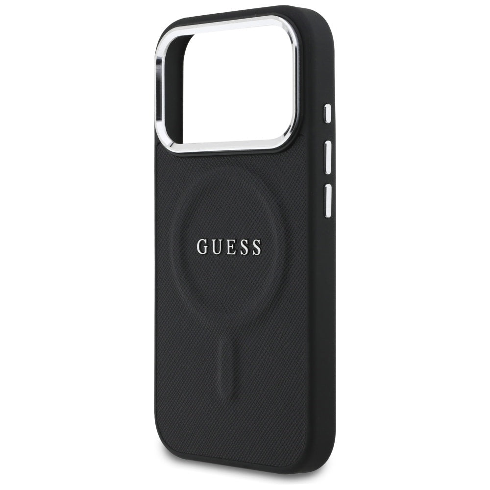 Guess Classic Logo MagSafe Case for iPhone 17 Pro - Black_5