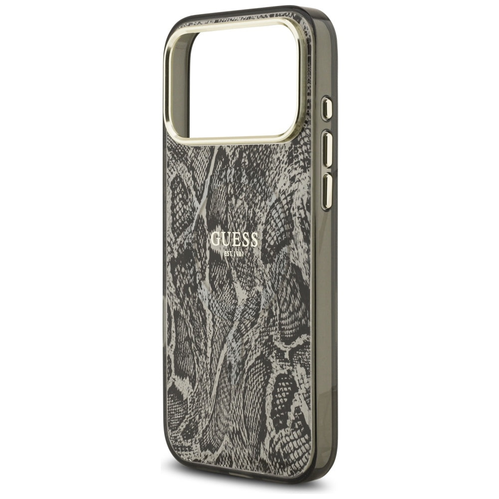 Guess Python Pattern MagSafe Case for iPhone 17 Pro Max - Black_5