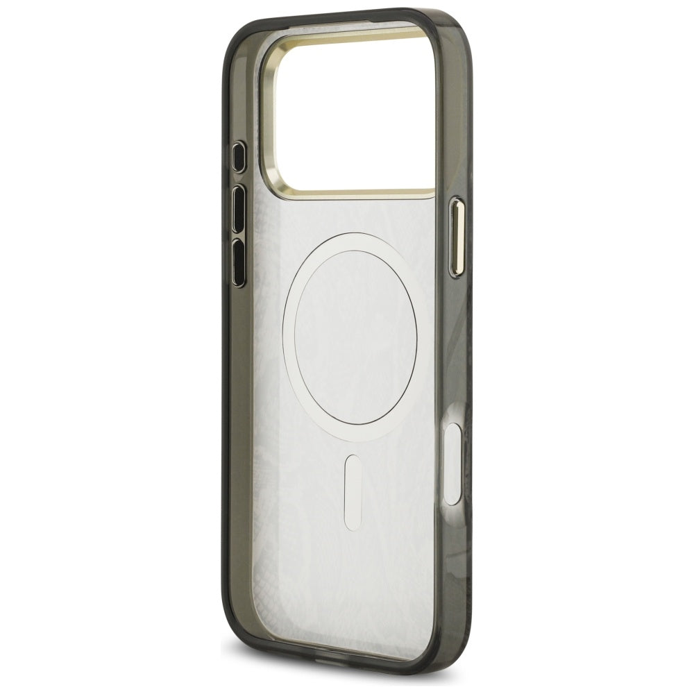 Guess Python Pattern MagSafe Case for iPhone 17 Pro Max - Black_6