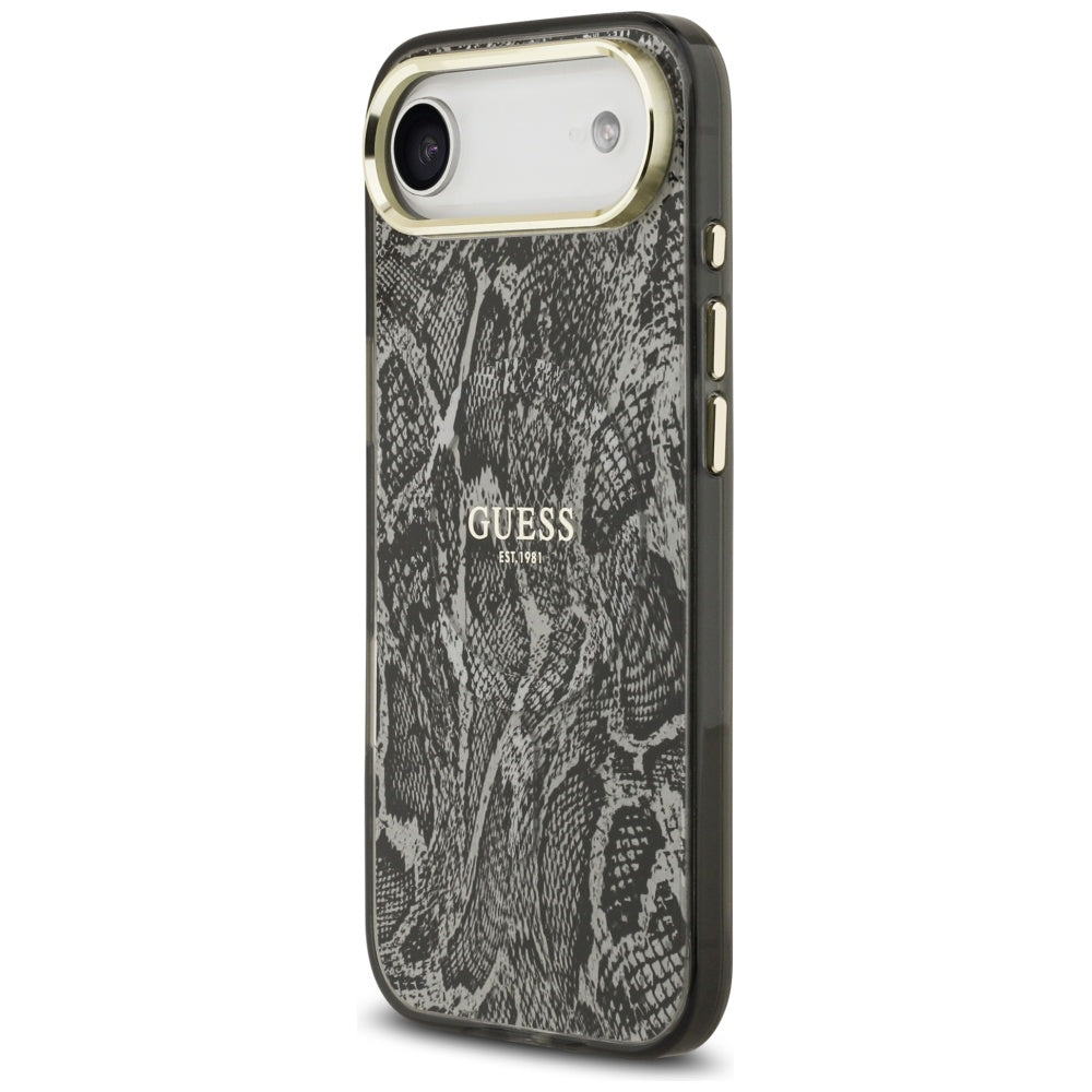 Guess Python Pattern MagSafe Case for iPhone Air - Black_1