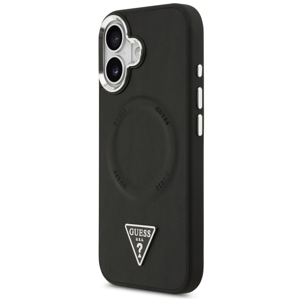 Guess Triangle Logo MagSafe case for iPhone 17 - black_1