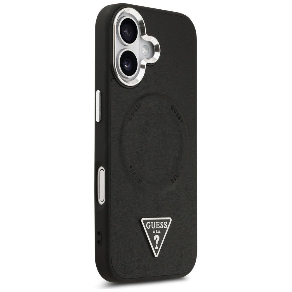 Guess Triangle Logo MagSafe case for iPhone 17 - black_3