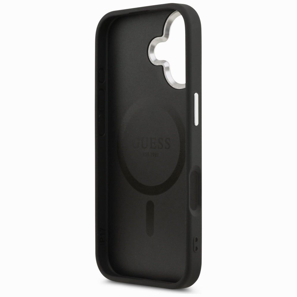 Guess Triangle Logo MagSafe case for iPhone 17 - black_6