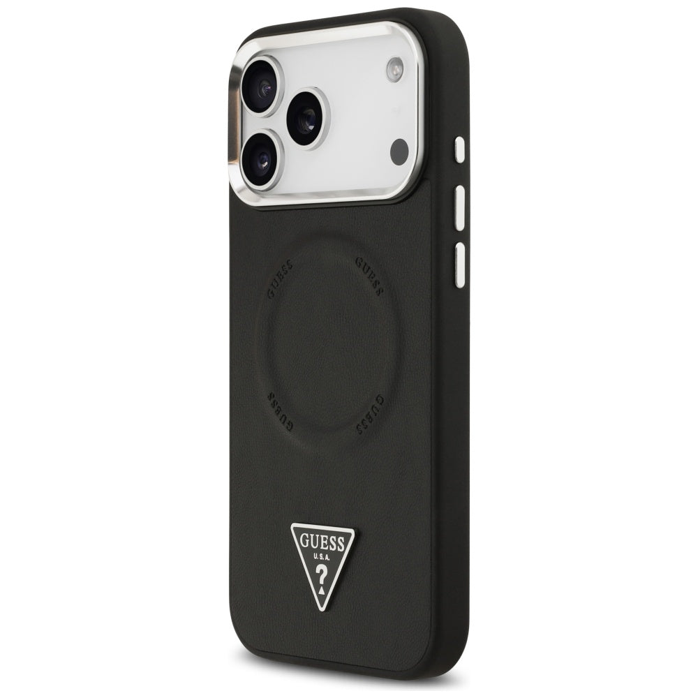 Guess Triangle Logo MagSafe case for iPhone 17 Pro - black_1