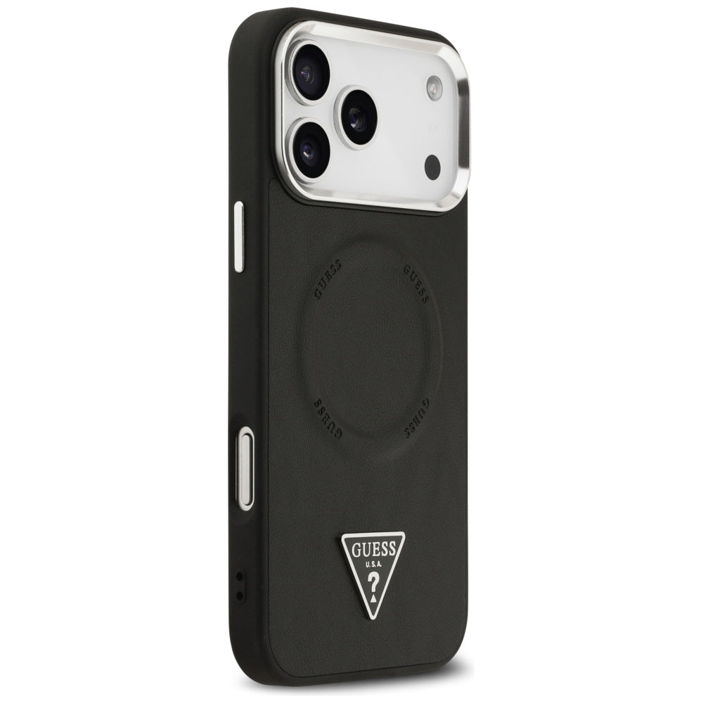 Guess Triangle Logo MagSafe Case for iPhone 17 Pro Max - Black_3