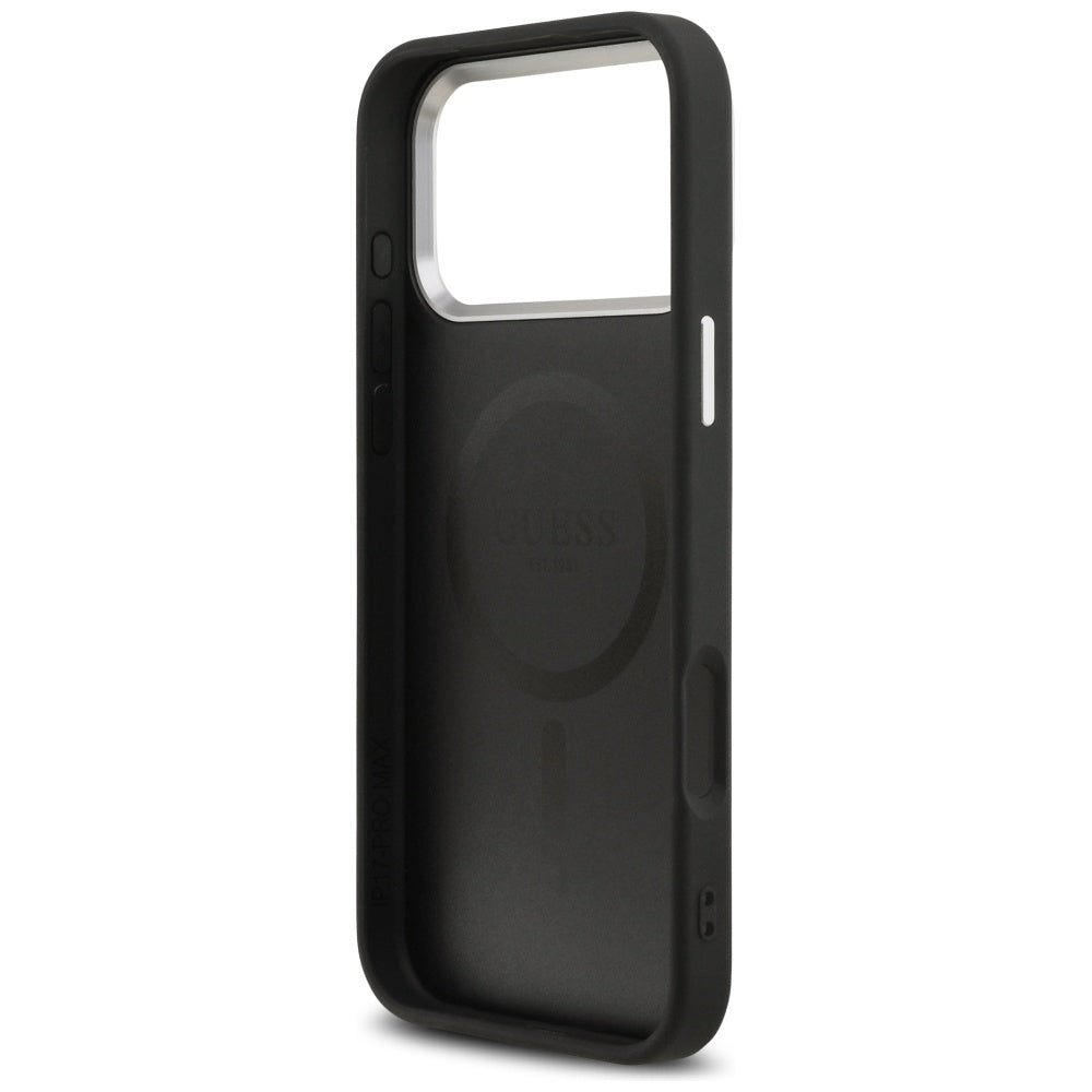 Guess Triangle Logo MagSafe Case for iPhone 17 Pro Max - Black_6