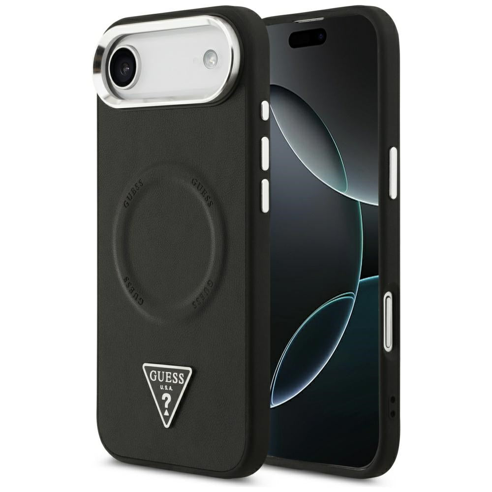 Guess Triangle Logo MagSafe Case for iPhone Air - Black_0