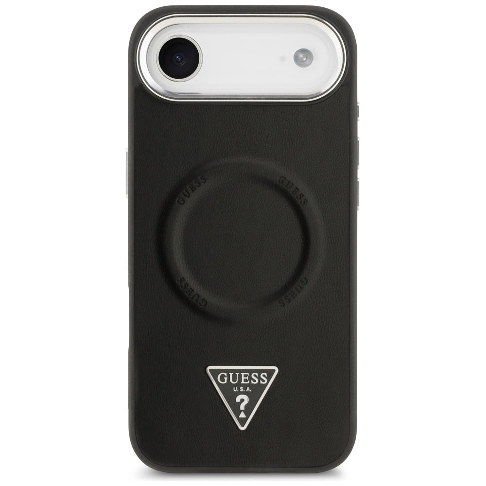 Guess Triangle Logo MagSafe Case for iPhone Air - Black_2