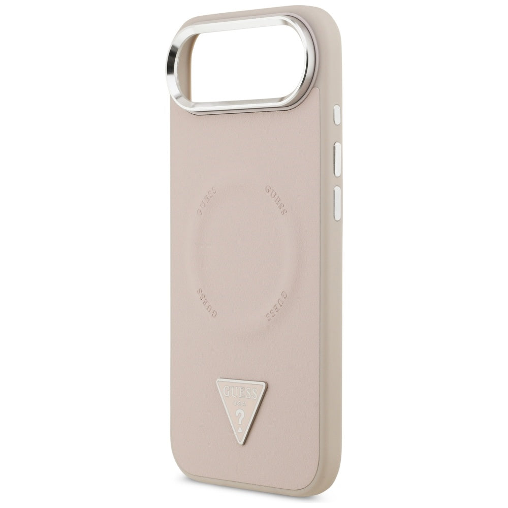 Guess Triangle Logo MagSafe Case for iPhone Air - Pink_5