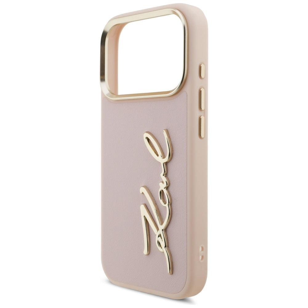 Karl Lagerfeld Karl Script Logo iPhone 17 Pro Case - Pink_5