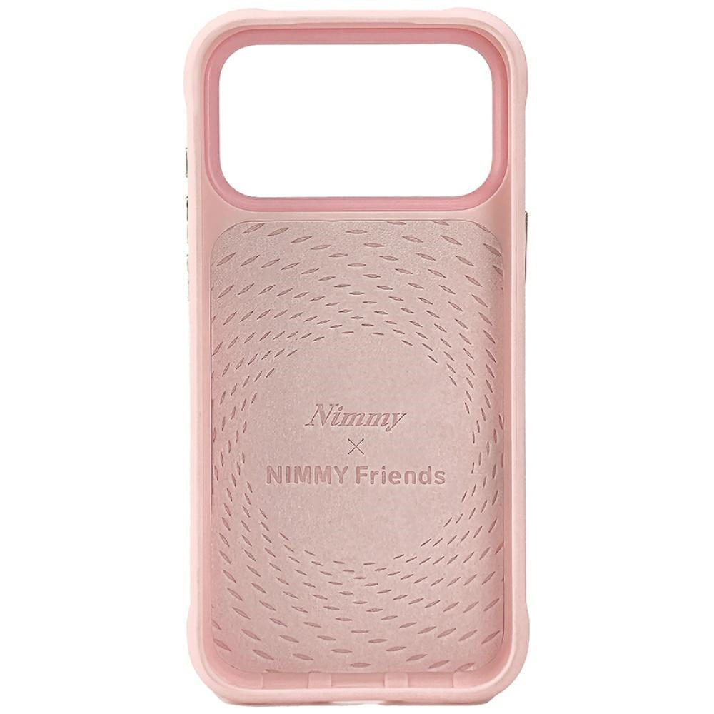 Capa iPhone 17 Pro NIMMY / Rosa / Nimmy Cool&Cute 2.0 Rabbit Case_3