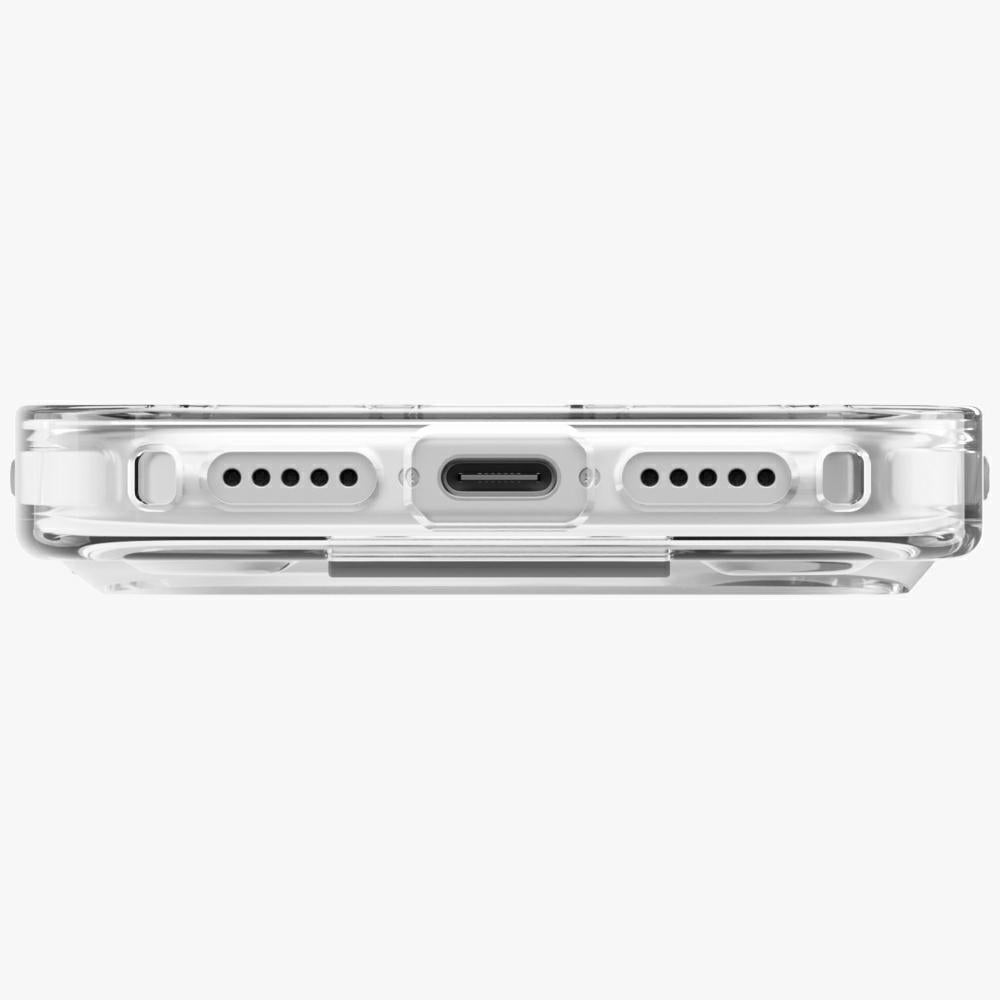Uniq Heldro Air Case for iPhone 17 Pro Magclick Charging - Transparent_3