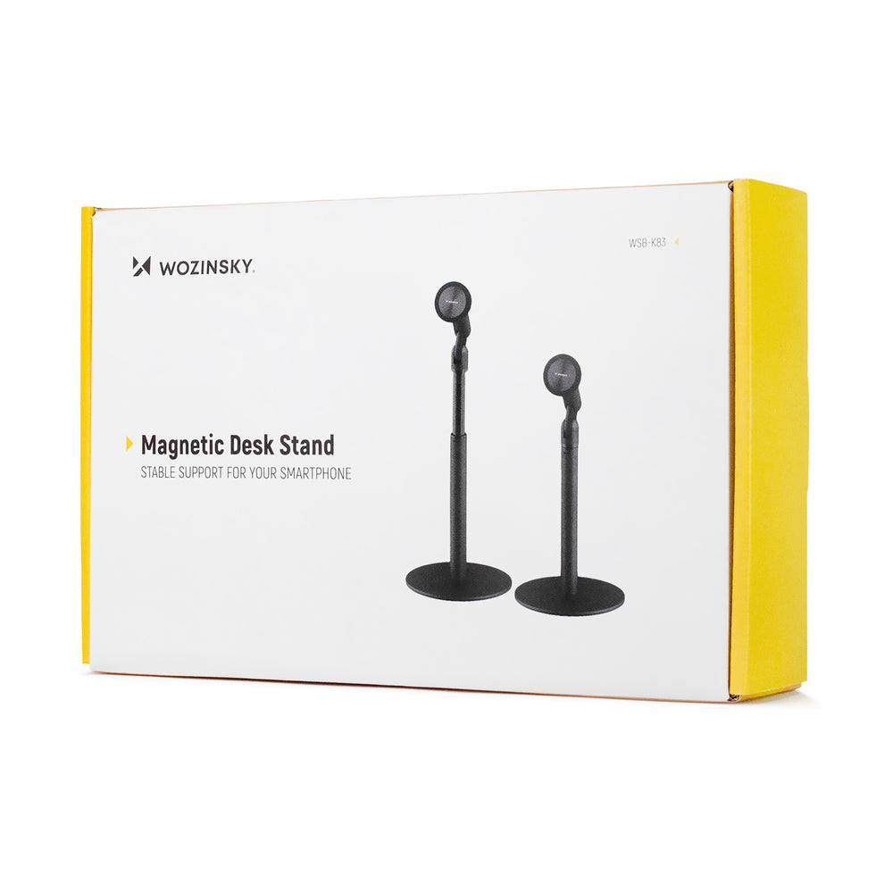 Wozinsky WSB-K83 MagSafe compatible desk stand holder - black_10