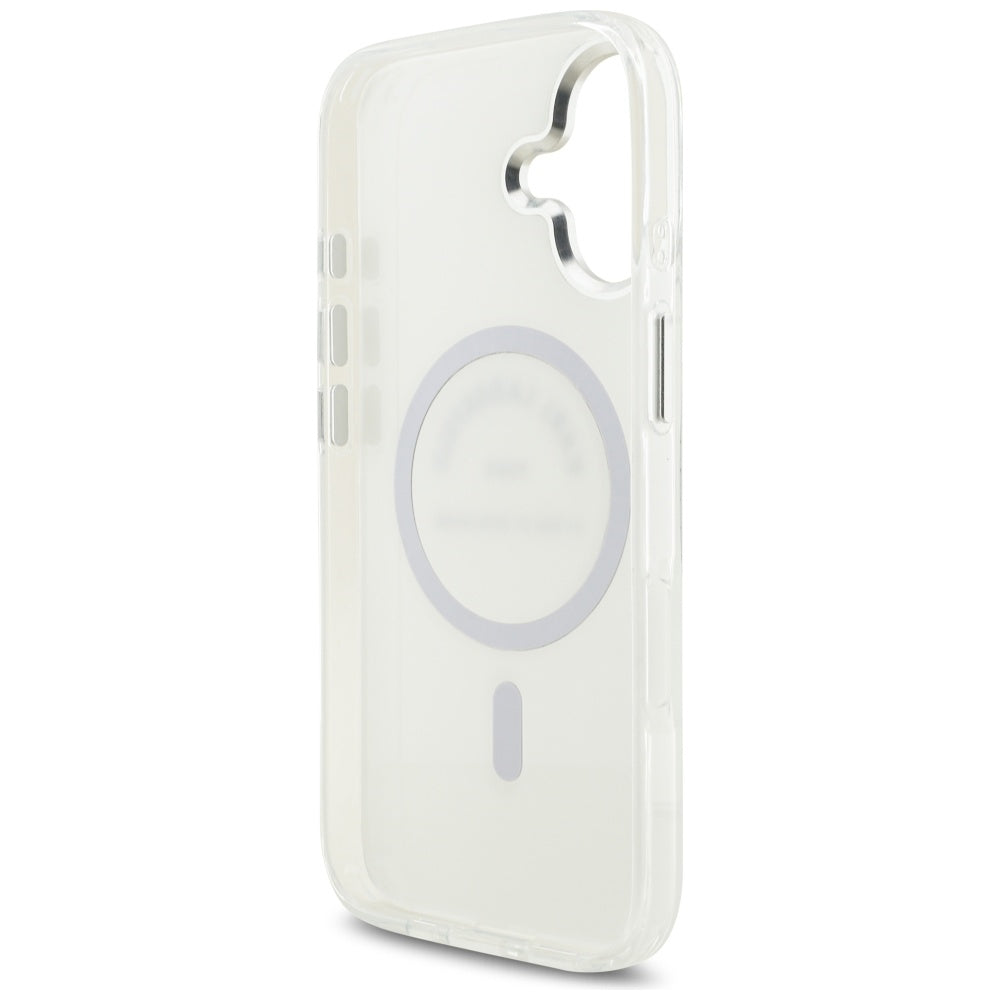 Karl Lagerfeld IML Karl RSG Logo MagSafe Case for iPhone 17 - Transparent_6