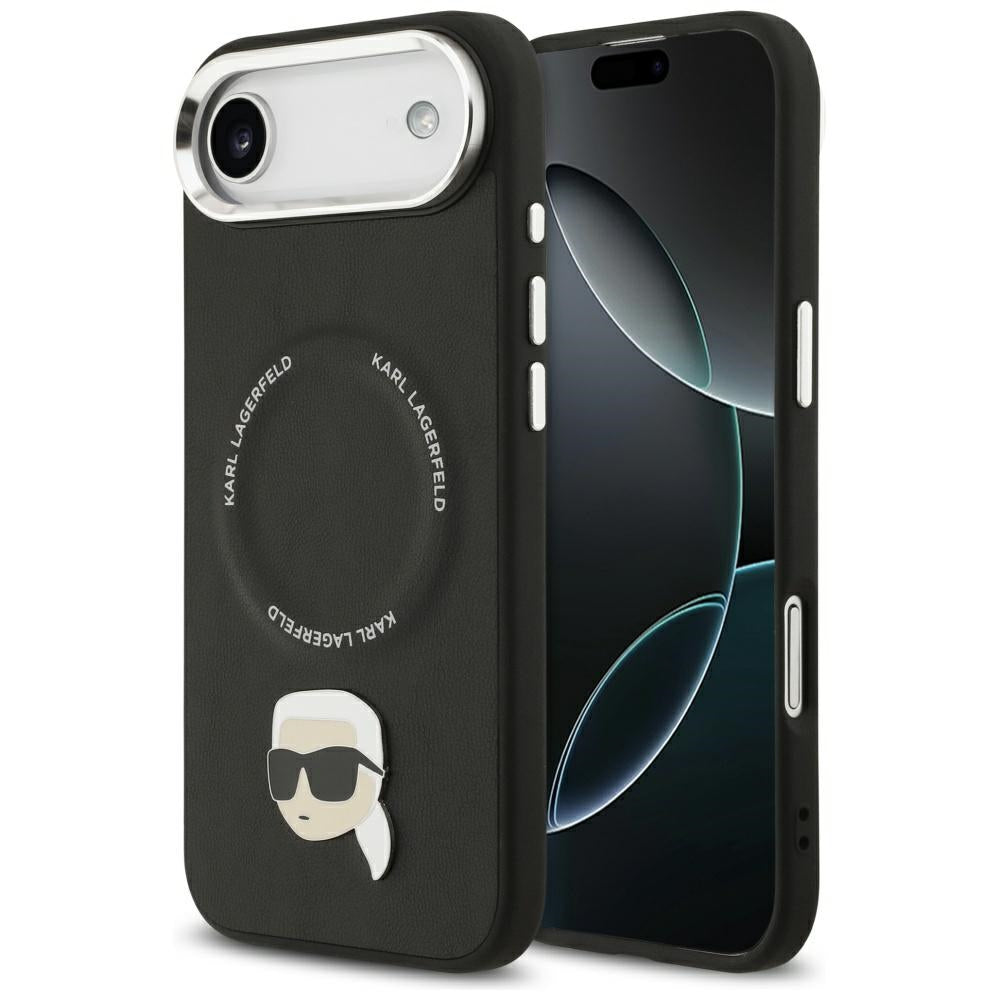 Karl Lagerfeld Karl Pin MagSafe Case for iPhone Air - Black_0