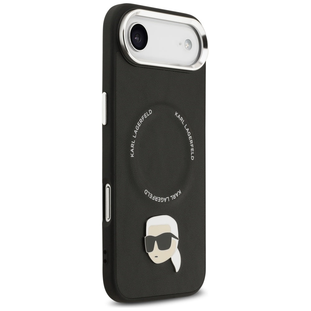 Karl Lagerfeld Karl Pin MagSafe Case for iPhone Air - Black_3