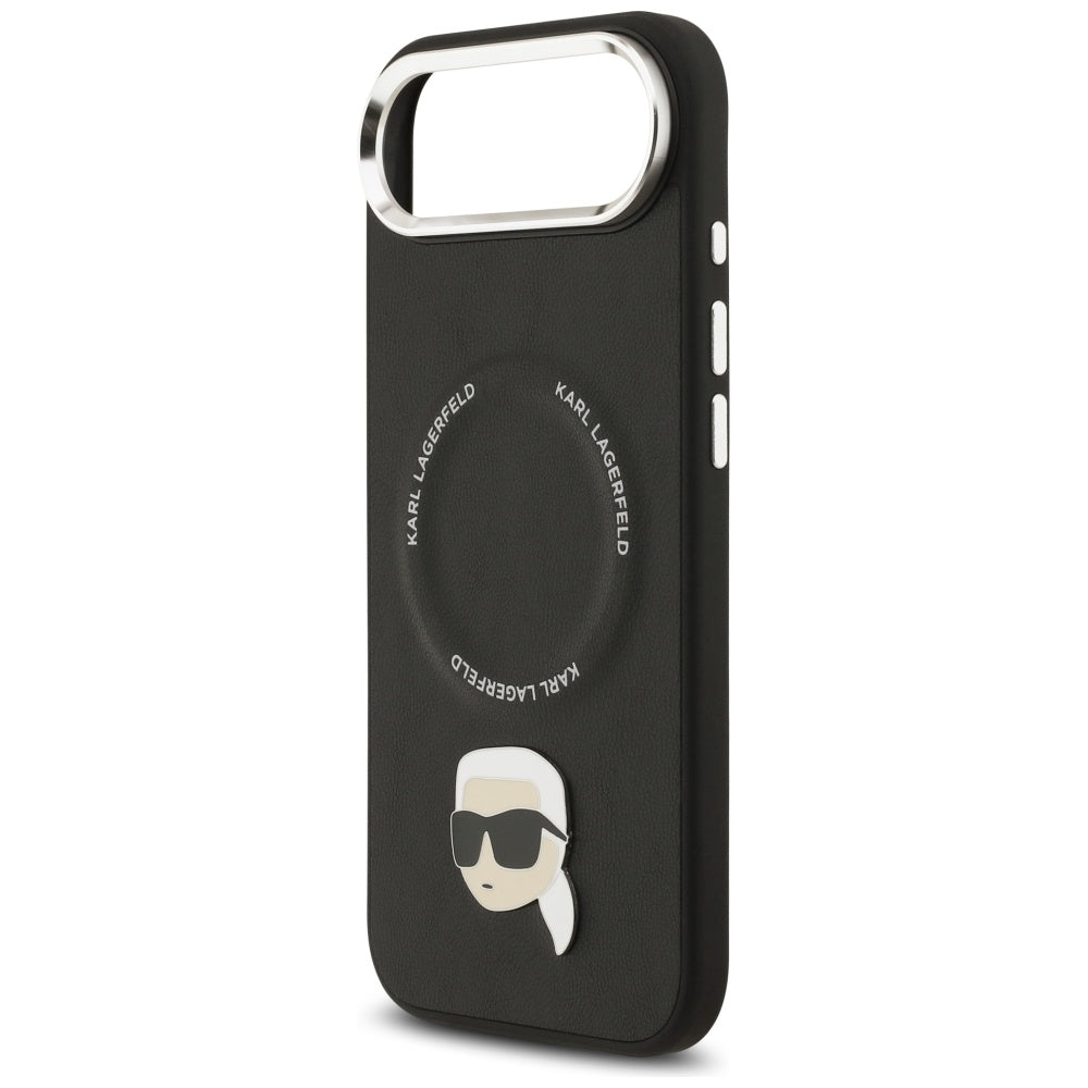 Karl Lagerfeld Karl Pin MagSafe Case for iPhone Air - Black_5