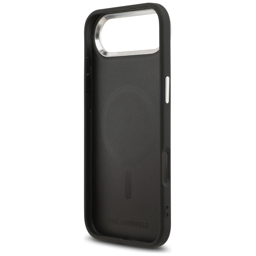 Karl Lagerfeld Karl Pin MagSafe Case for iPhone Air - Black_6