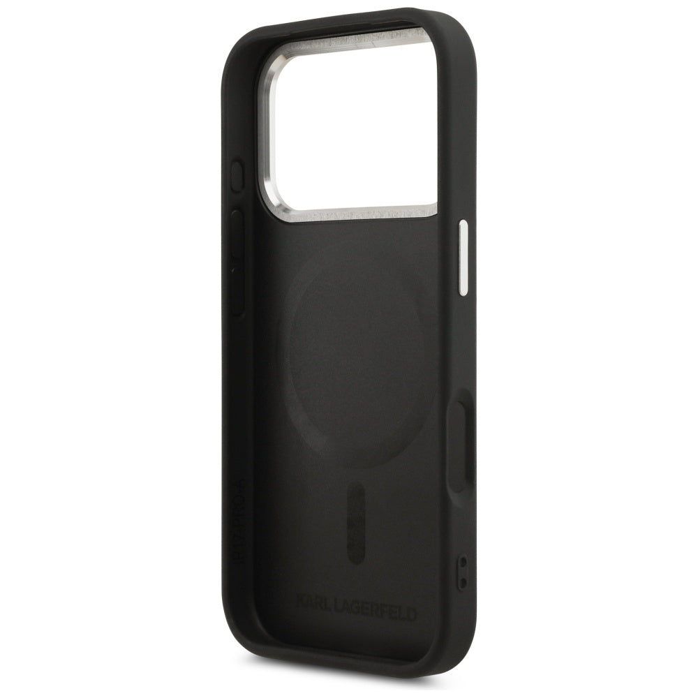 Karl Lagerfeld Karl RSG Logo MagSafe Case for iPhone 17 Pro - Black_6