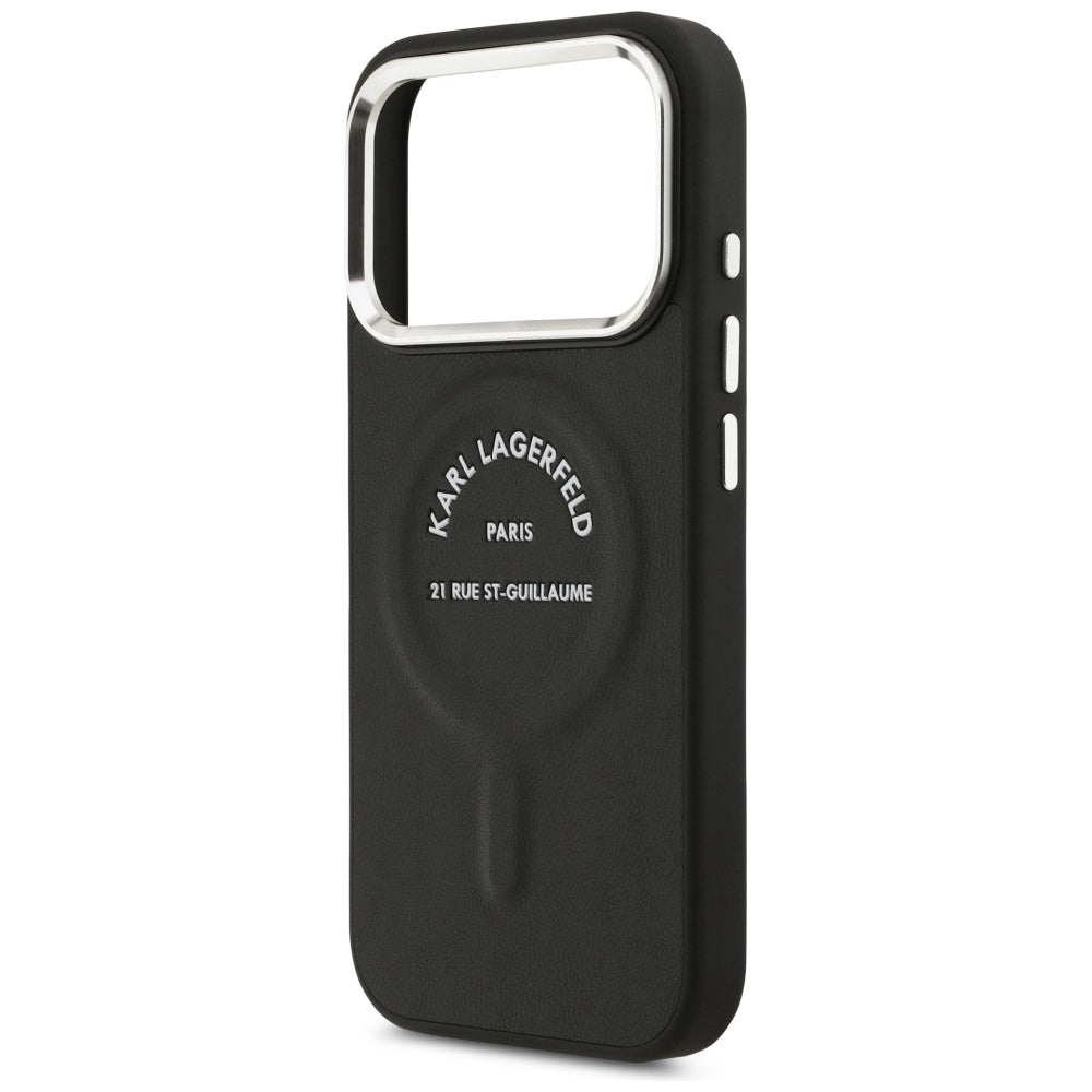 Karl Lagerfeld Karl RSG Logo MagSafe Case for iPhone 17 Pro Max - Black_5