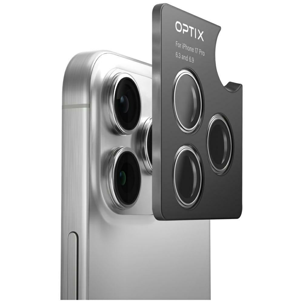Uniq Optix Aluminum Camera Lens Protector for iPhone Air with Applicator - Blue_1