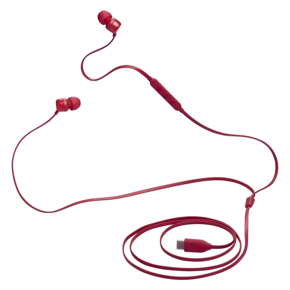 JBL Tune 310C In-Ear USB-C Headphones Red_4