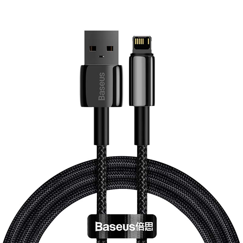 Baseus Tungsten USB - Lightning cable 2.4 A 1 m black (CALWJ-01)_2