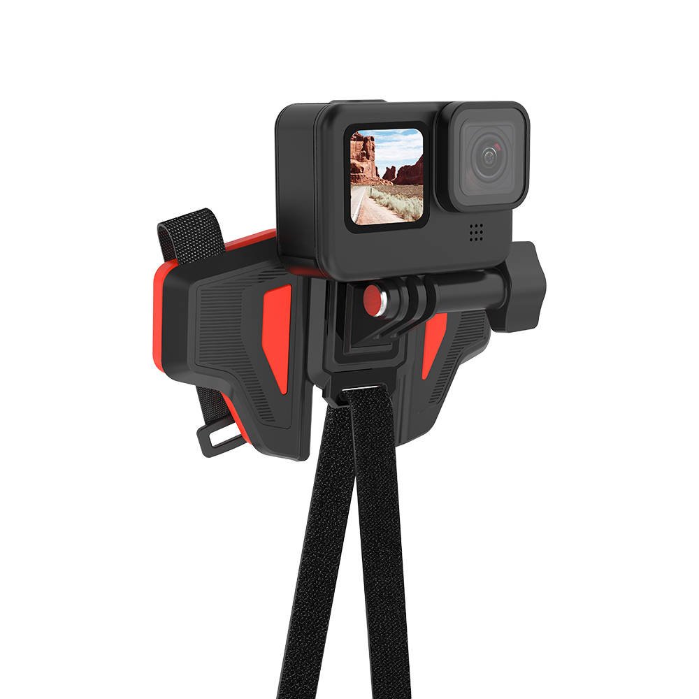 Helmet mount Telesin for sports cameras (GP-HBM-MT2)_0