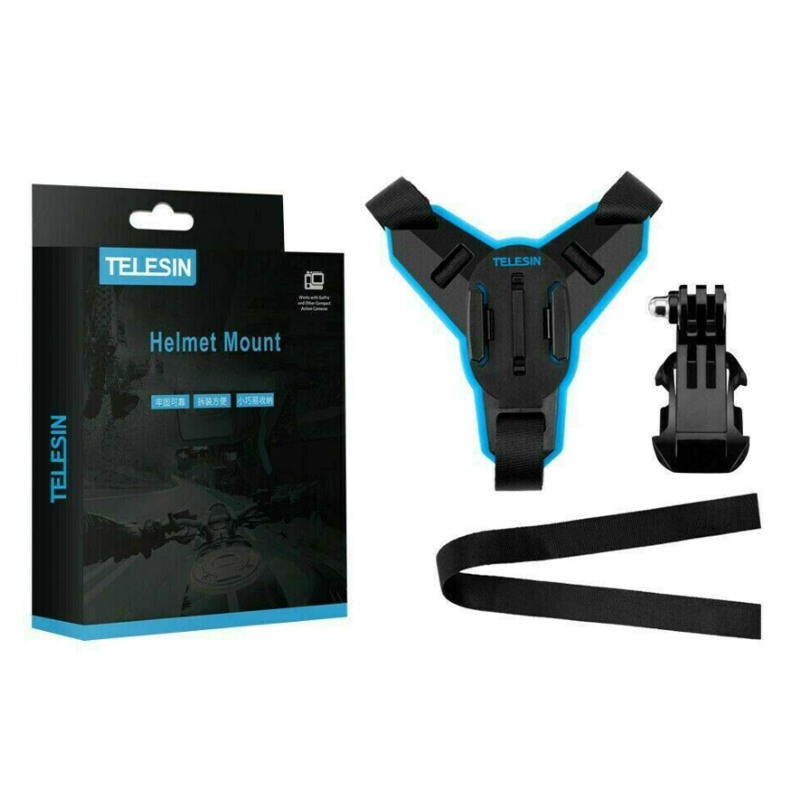 Motorcycle Helmet Chin Telesin + J-Hook Mount for sports cameras (GP-HBM-MT7)_1