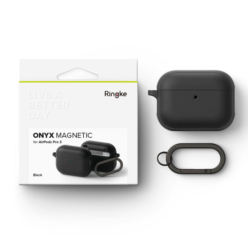 Ringke Onyx Magnetic MagSafe Case for AirPods Pro 3 - Black_6