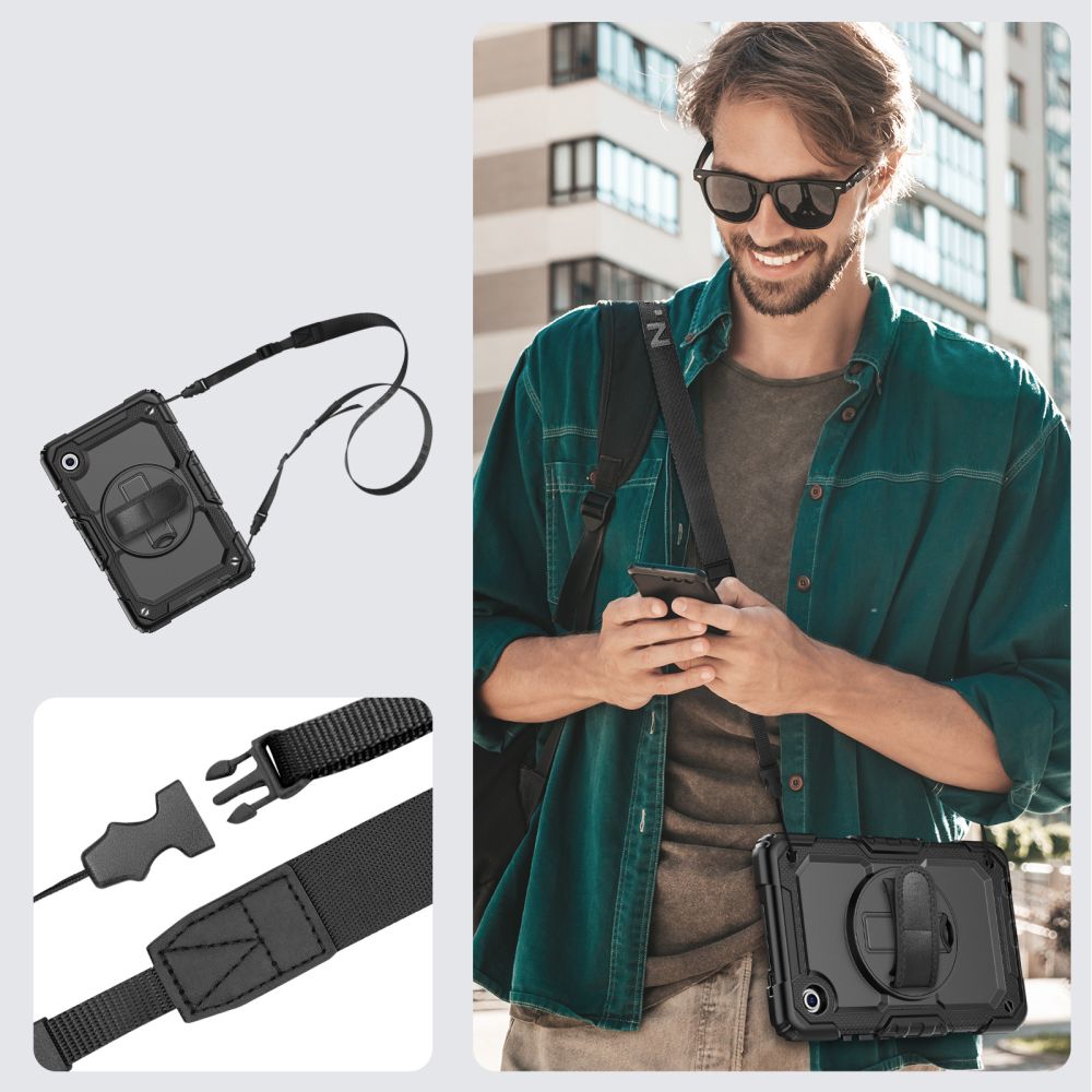 Etui Tech-Protect Solid na Samsung Galaxy Tab A9 / A11 8.7 X110 / X115 / X133 / X135 - czarne_8
