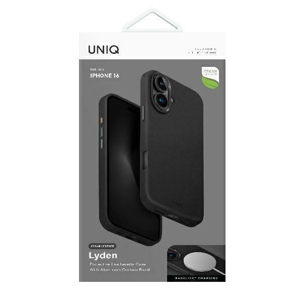 Uniq Lyden Magclick Charging Case for iPhone 16 - Black_5