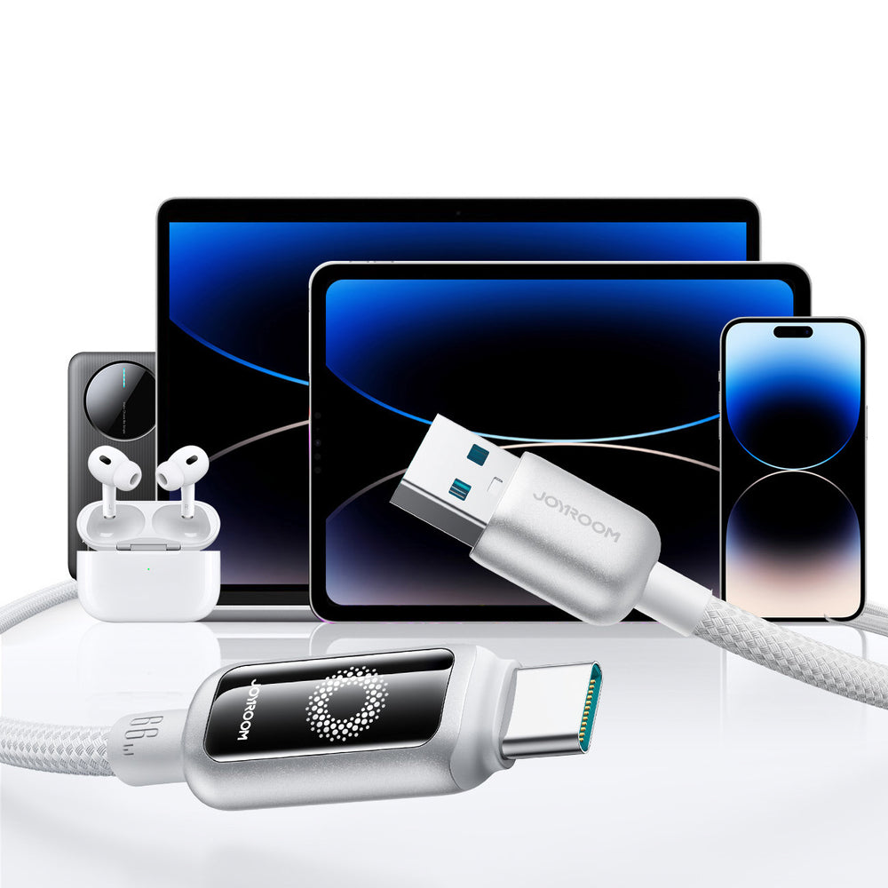 Kabel Joyroom S-A55 StarFlight 66W USB-A - USB-C 1,2m - biały_6