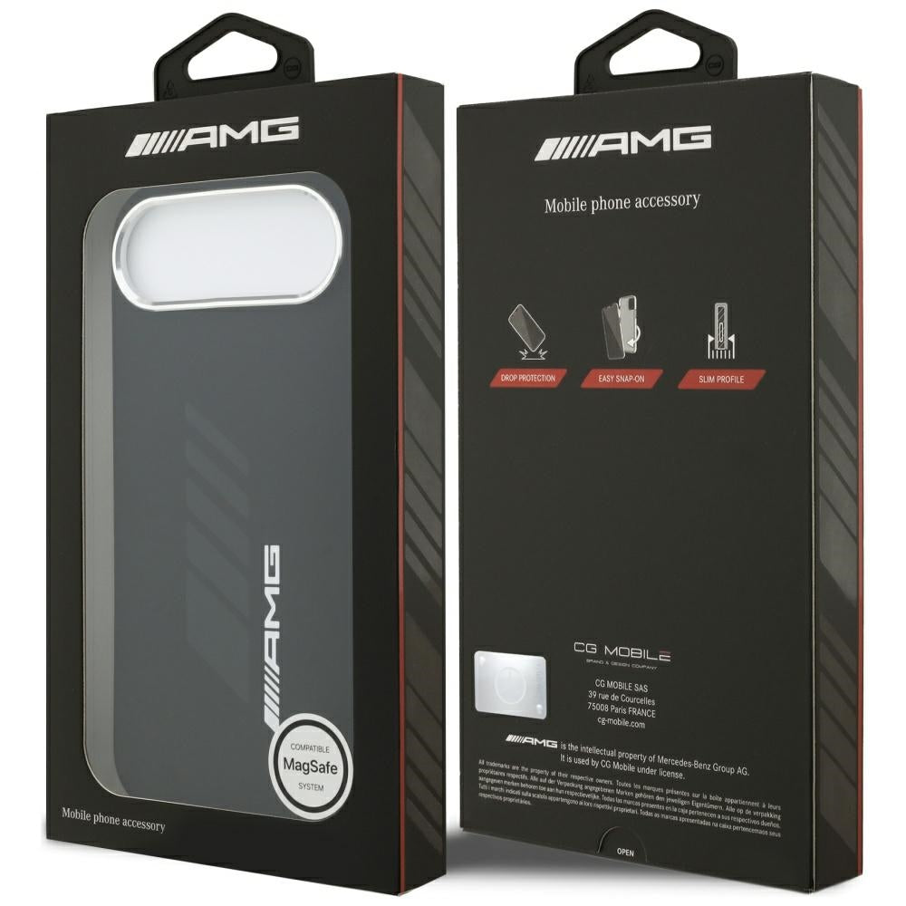 AMG Silicone Oversize Rhombs MagSafe Case for iPhone Air - Black_7