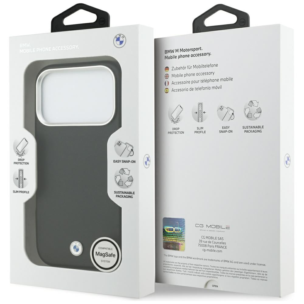 BMW Sign Full Wrapped Metal MagSafe Case for iPhone 17 Pro - Black_7