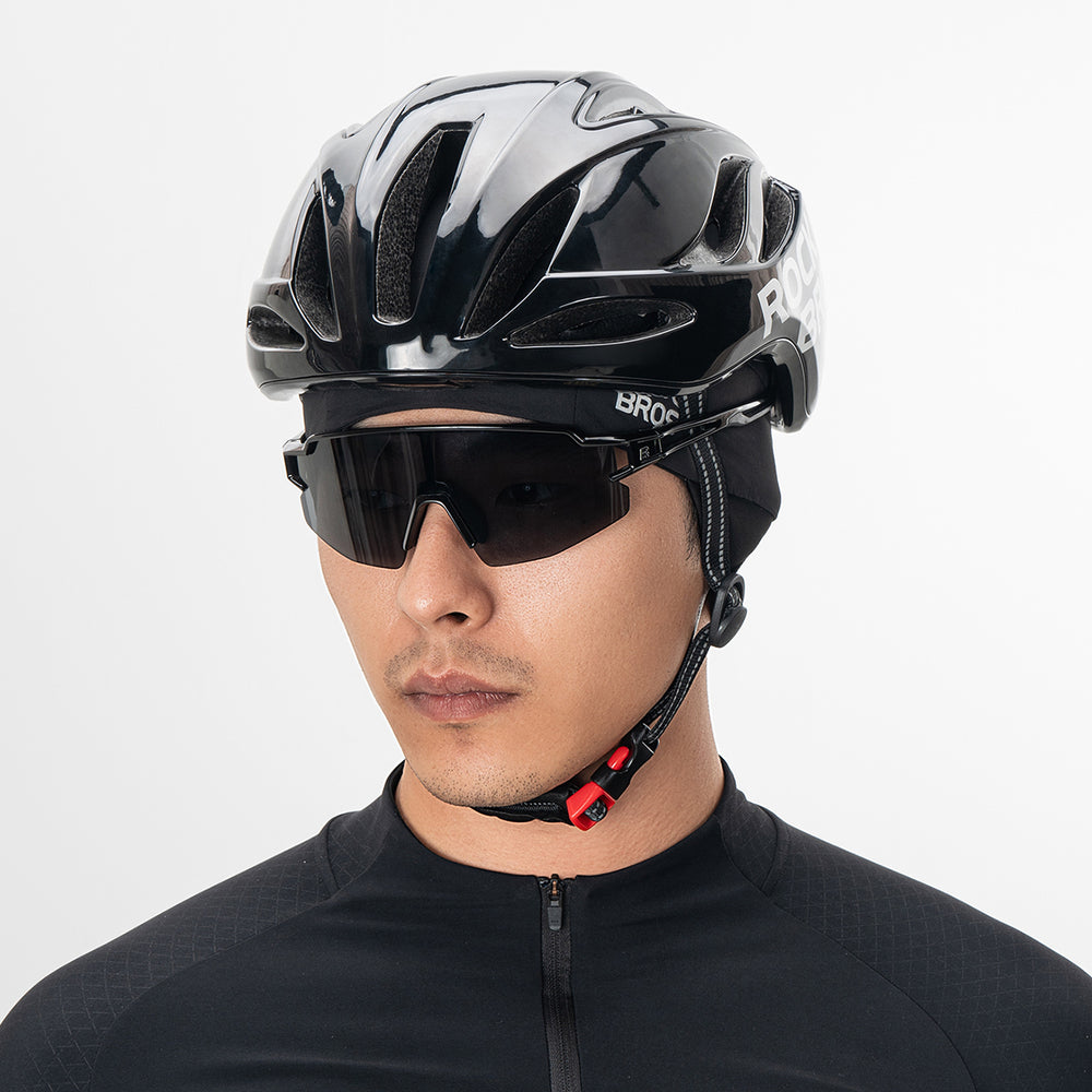 Rockbros M015 Winter Reversible Cycling Cap Size 54-61 cm - Black_9