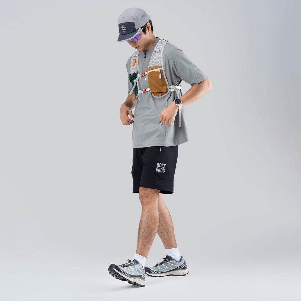 Rockbros YDDK015 shorts with belt size XXXL - black_15