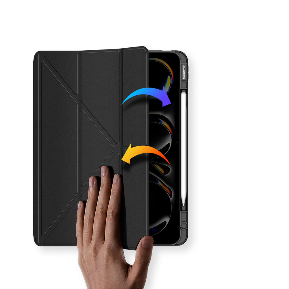 Dux Ducis Magi Case for iPad Pro 13" (2024/2025) with Stand - Black_11