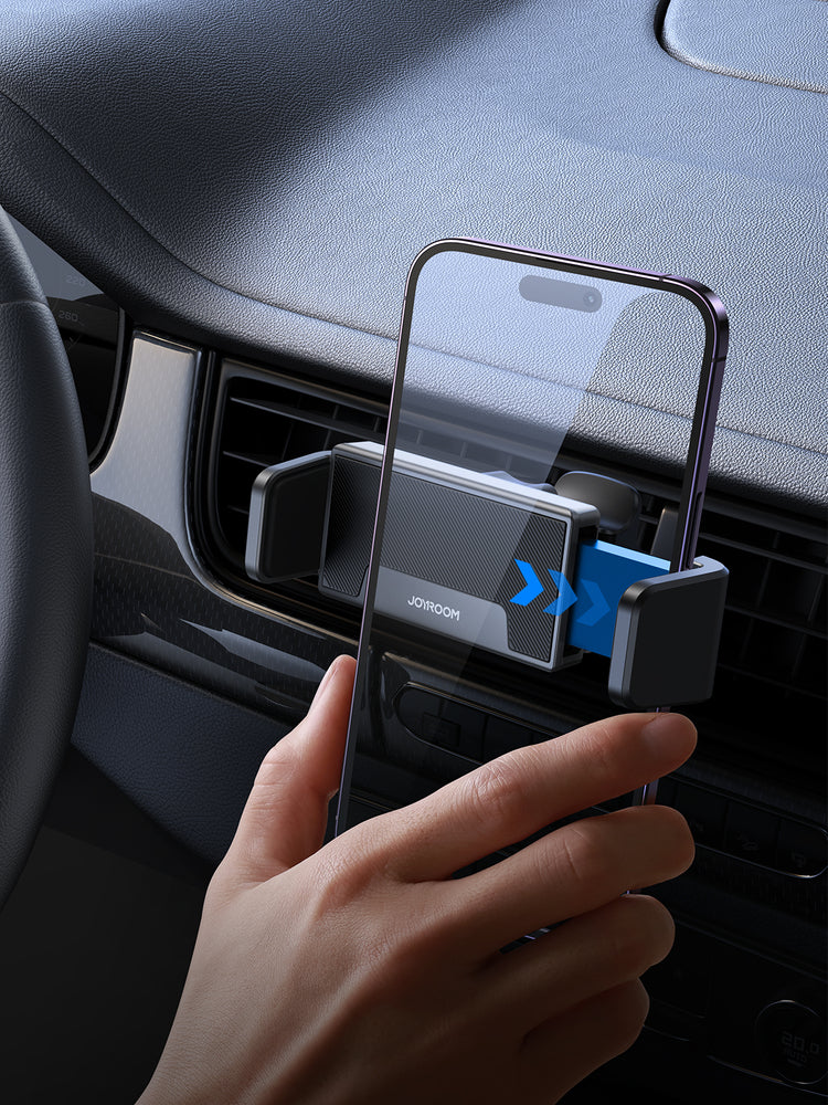 Joyroom car phone holder for air vent black (JR-ZS377) - OUTLET_11